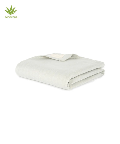 Aluvera Double Cloth Bath Towel | 330 GSM | 75 X 150 cm