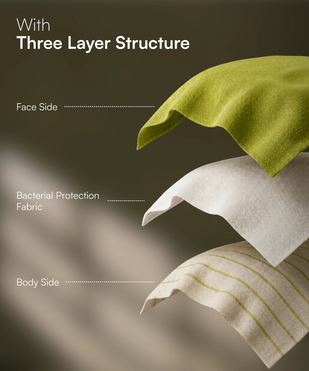 Aluvera Double Cloth Bath Towel | 330 GSM | 75 x 150 cm