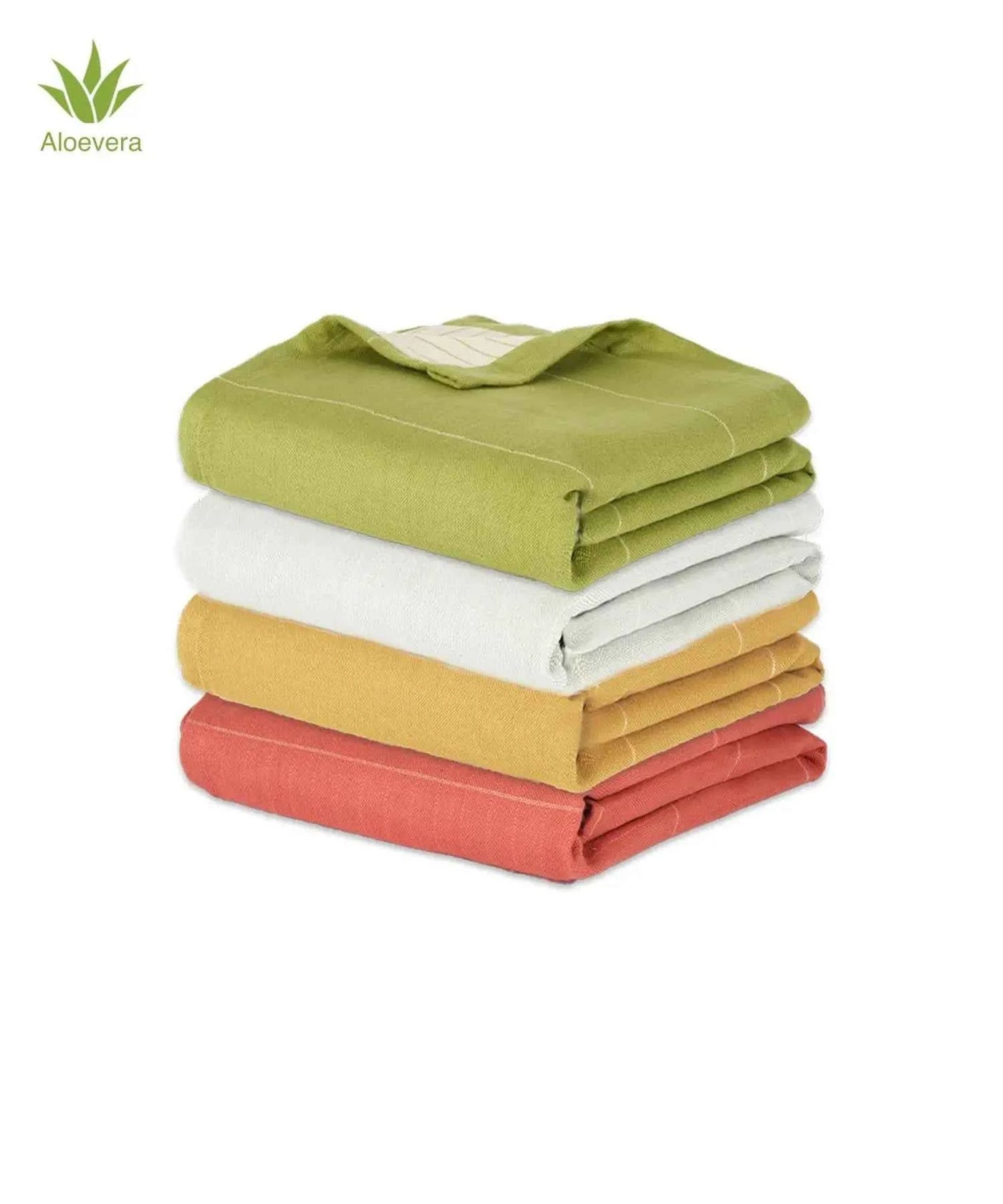 Aluvera Double Cloth Bath Towel | 330 GSM | 75 x 150 cm (Copy)