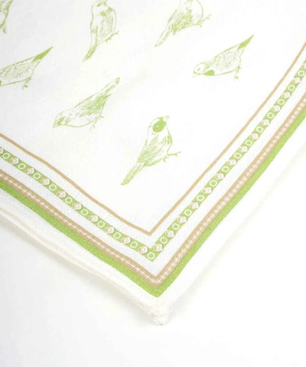 Aluvera Hand kerchief | Aloegreen | 40 X 40 cm | Pack of 4