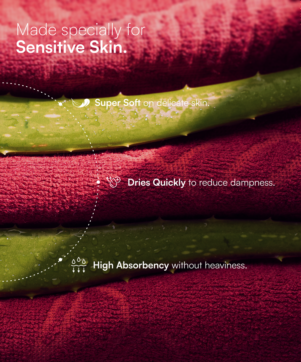 Alufern Terry Bath Towel | 75 X 150 cm | 400 GSM