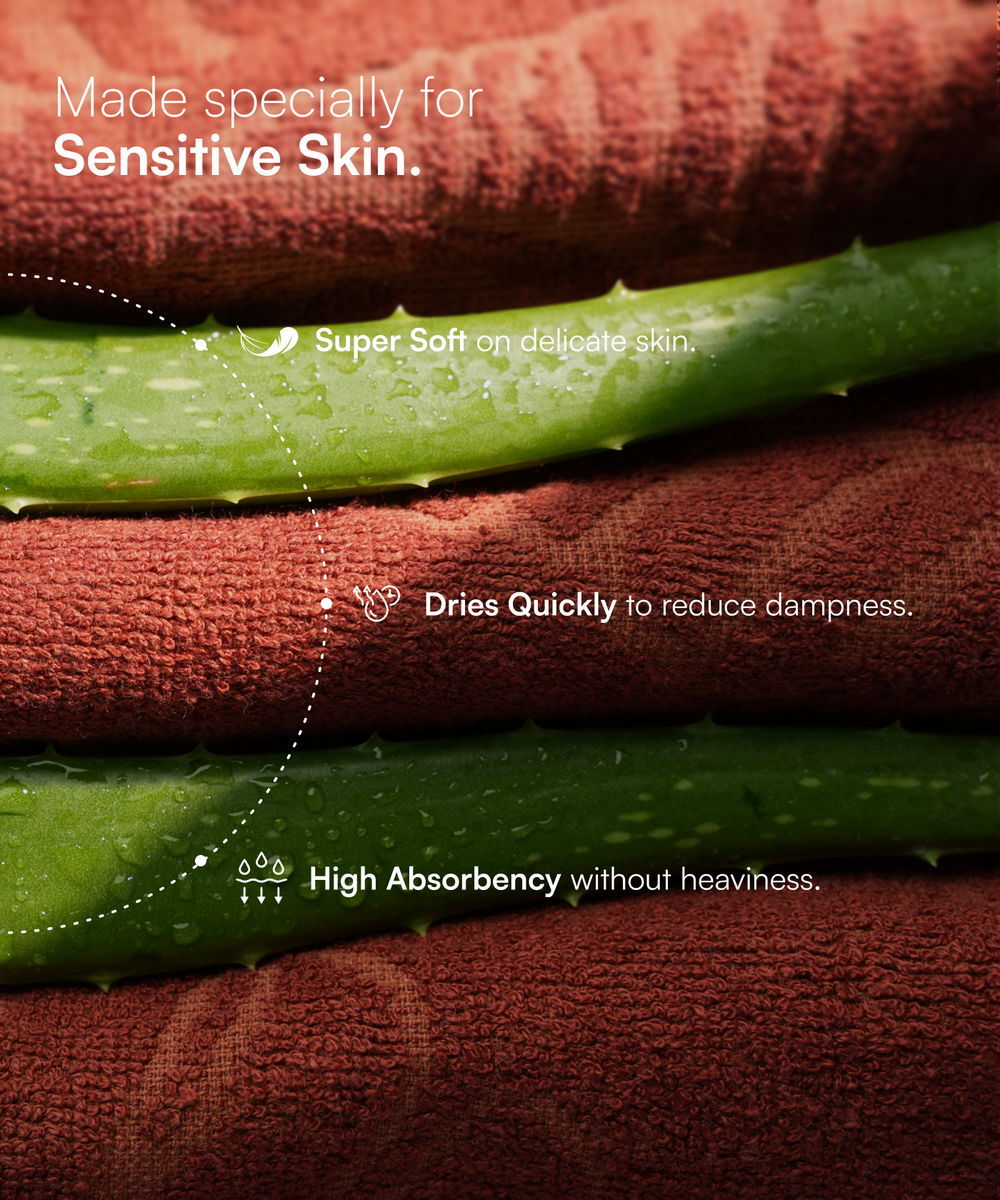 Alufern Terry Bath Towel | 75 X 150 cm | 400 GSM
