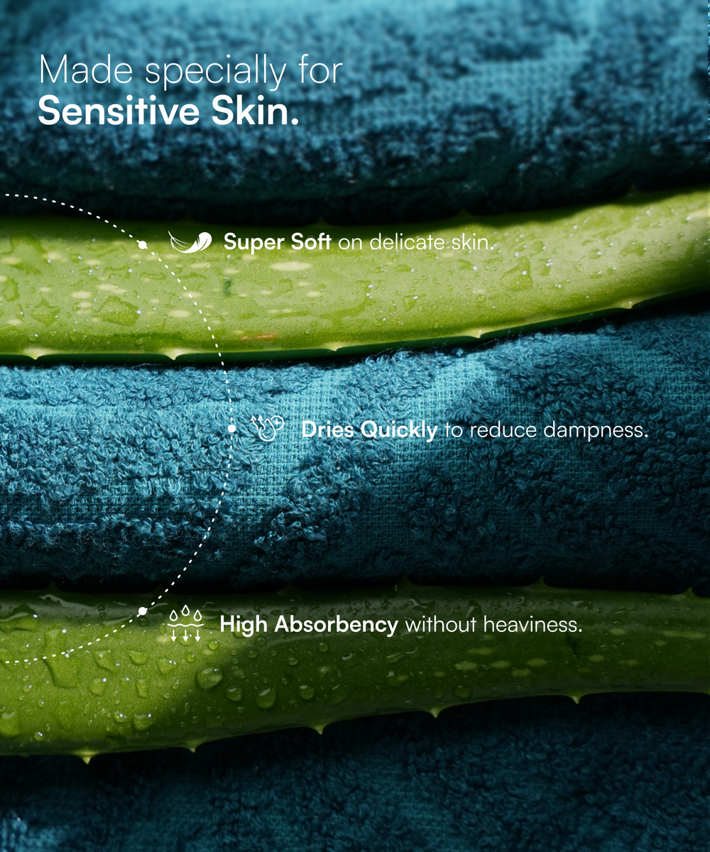 Alufern Terry Bath Towel | 75 X 150 cm | 400 GSM