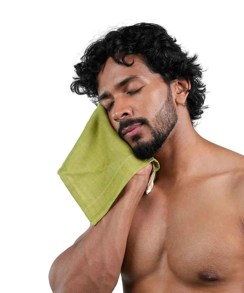 Aluvera Double Cloth Face Towel | 330 GSM | 30 x 30 cm | Pack of 4 (Copy)