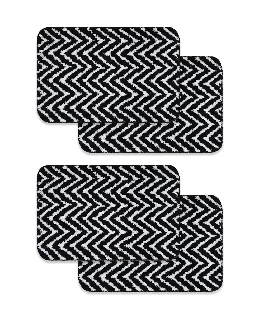 Arrow Printed Bath Mat Pack of 4