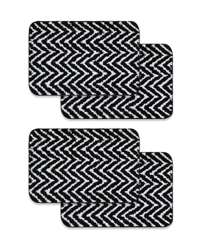 Arrow Printed Bath Mat Pack of 4
