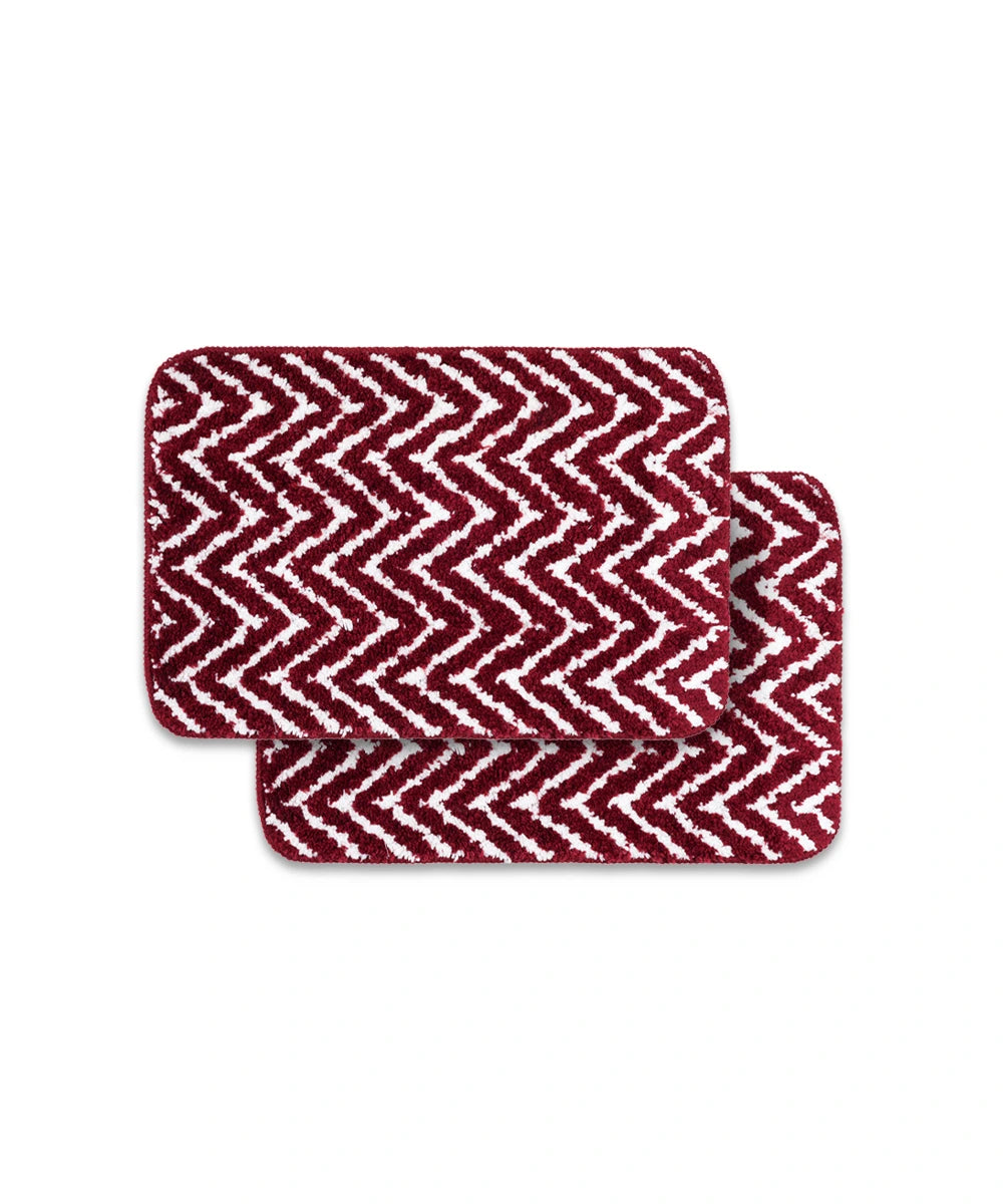 Arrow Printed Bath Mat Pack of 2