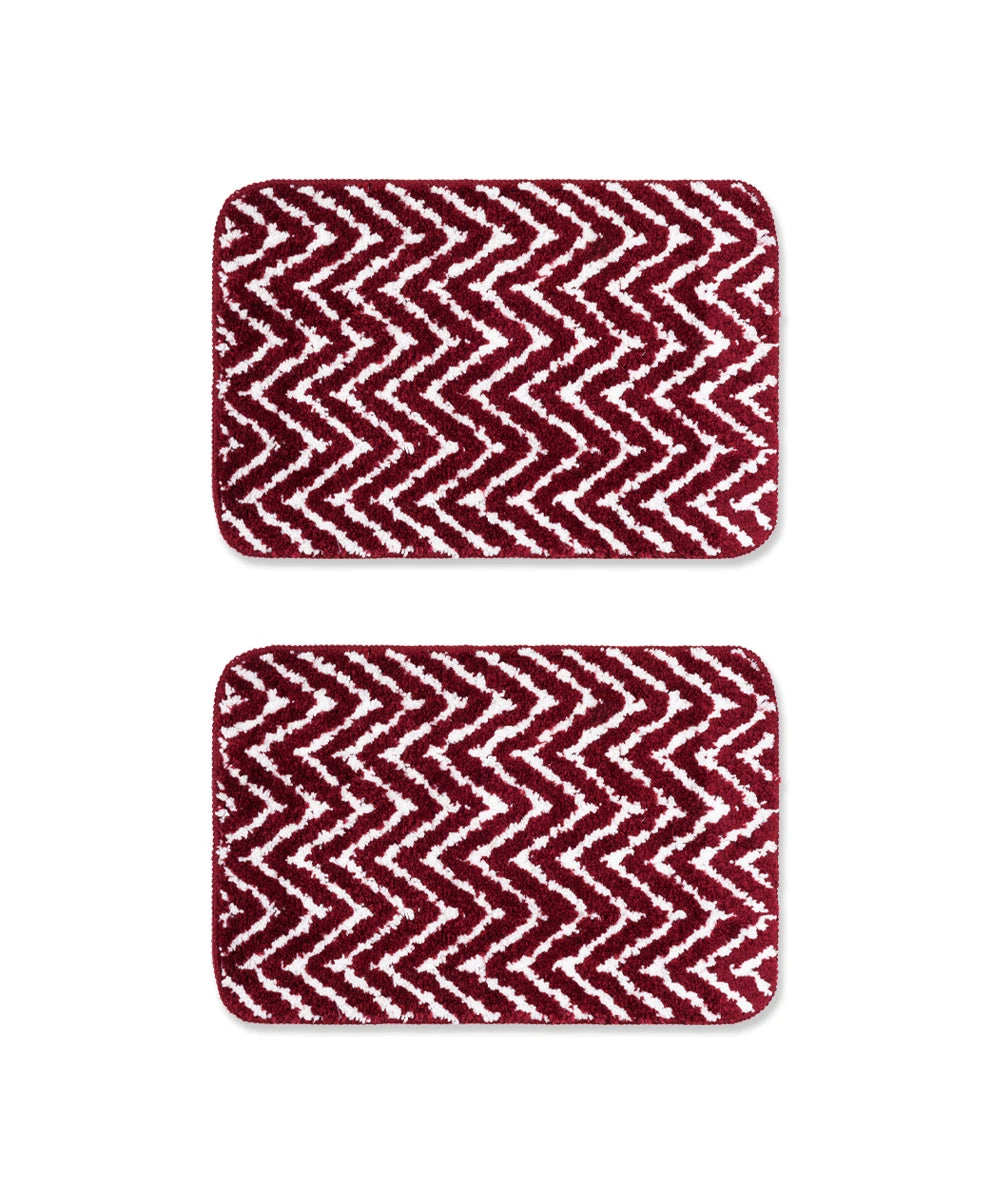 Best of Alu Vera Pack of 2. Two picante bath mats - House of Doctor 