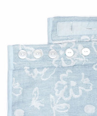 Banana Jacquard Floral Body Wrap