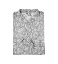 Banana Jacquard Floral Bathrobe
