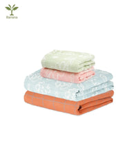 Pack of 4 with Hand Towels - Skin-Safe Summer Bundle