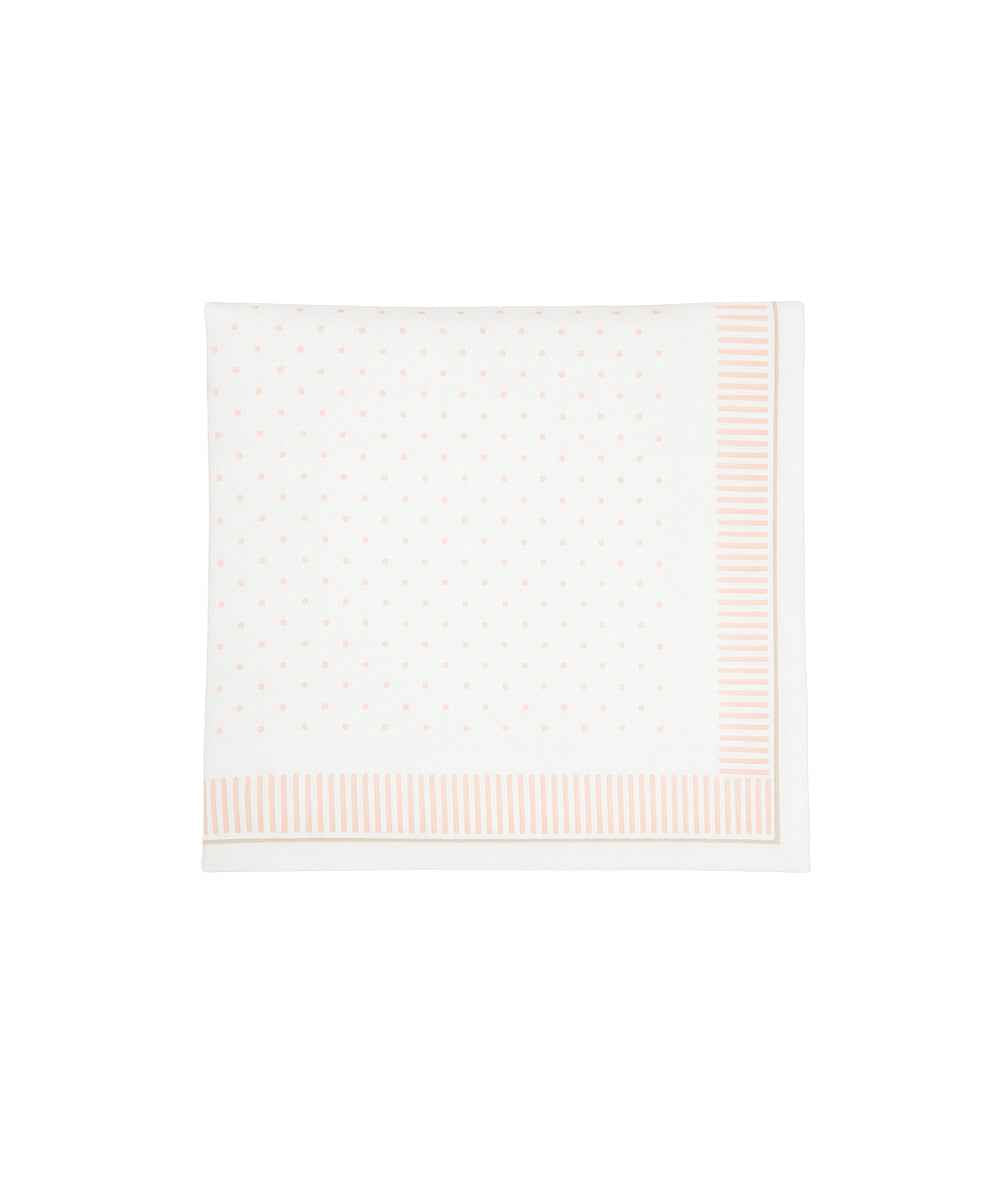Aluvera Hand kerchief | Moon mist and Honey Peach combo | 40 X 40 cm | Pack of 4