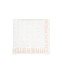 Aluvera Hand kerchief | Moon mist and Honey Peach combo | 40 X 40 cm | Pack of 4