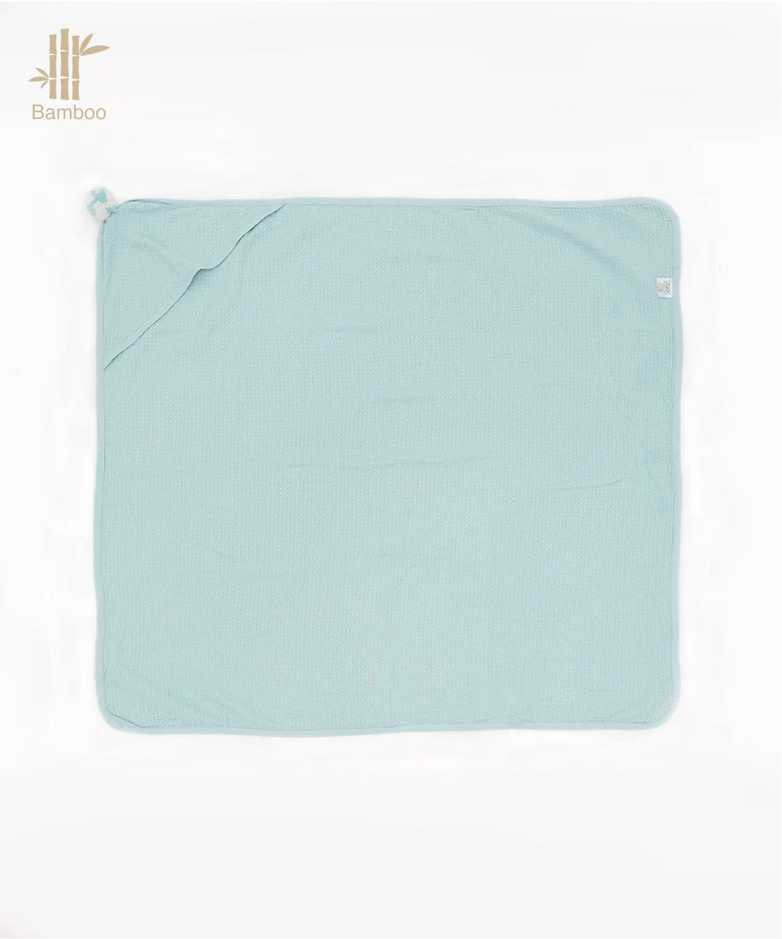 Bamboo Waffle Hooded Baby Towel