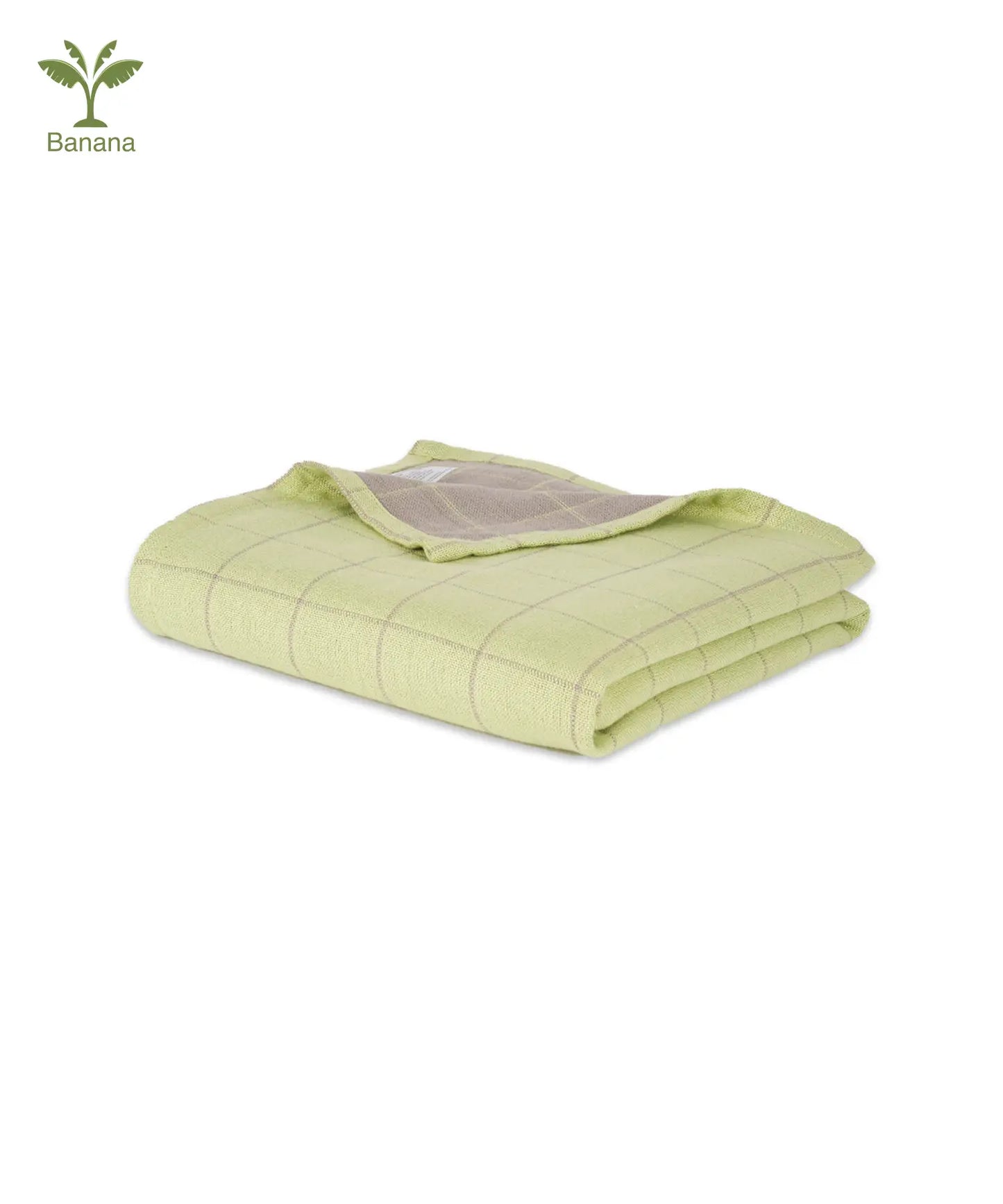 Banana Double Cloth Bath Towel | 330GSM | 75 X 150 cm