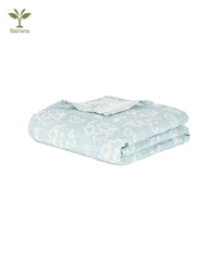 Banana Jacquard Floral Bath Towel | 210 GSM | 75 x 150 cm