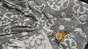 Banana Jacquard Floral Hair 7