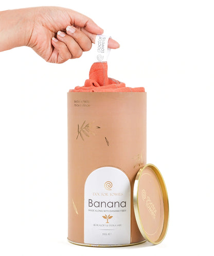 Banana Double Cloth Bath Towel – Gifting Canister