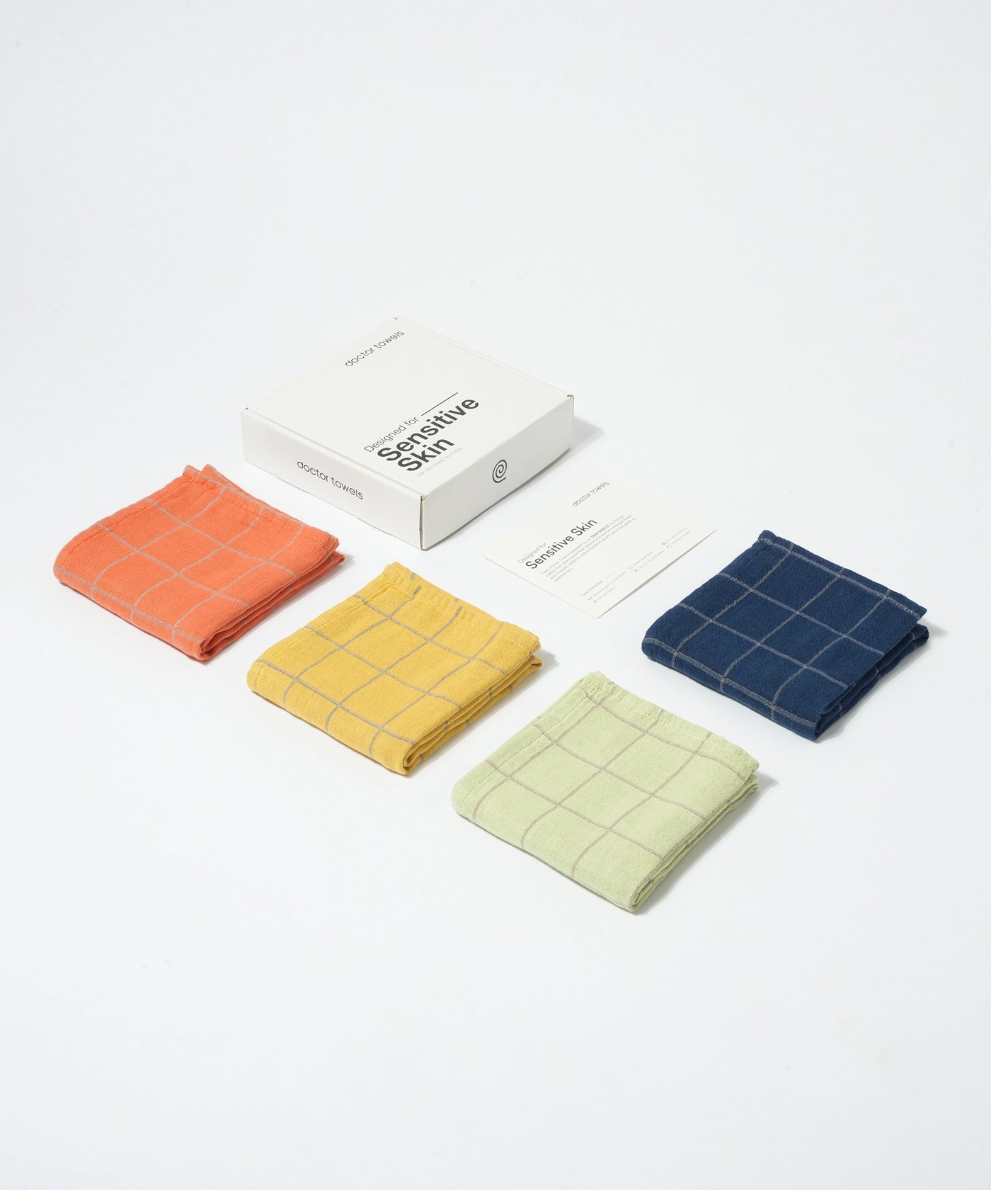 Banana Double Cloth Hand Towel | Assorted | 330 GSM | 40 X 60 cm | Pack of 4