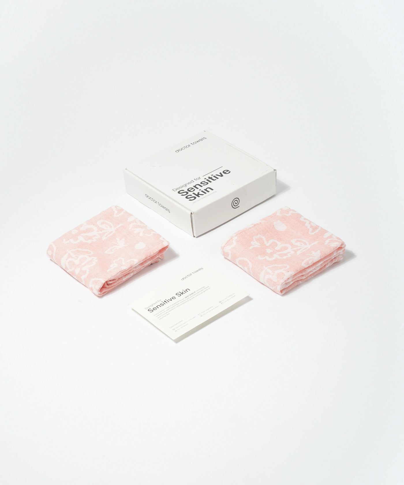 Banana Jacquard Floral Hand Towel Pack of 2 | 210 GSM | 40x60 cm | Pack of 2