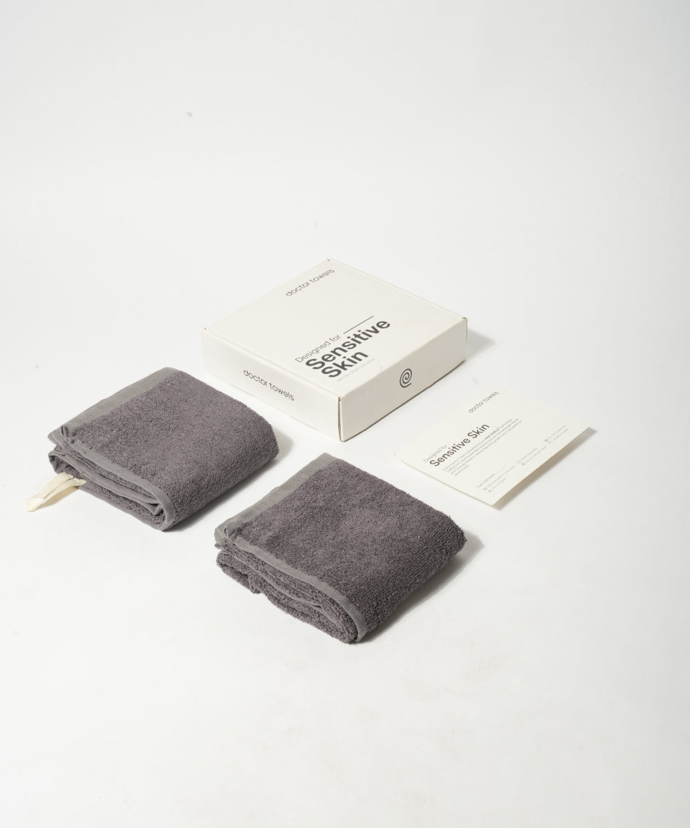 Banana Super Light Weight Terry Hand Towels | 400 GSM | 40 x 60 cm | Pack of 2
