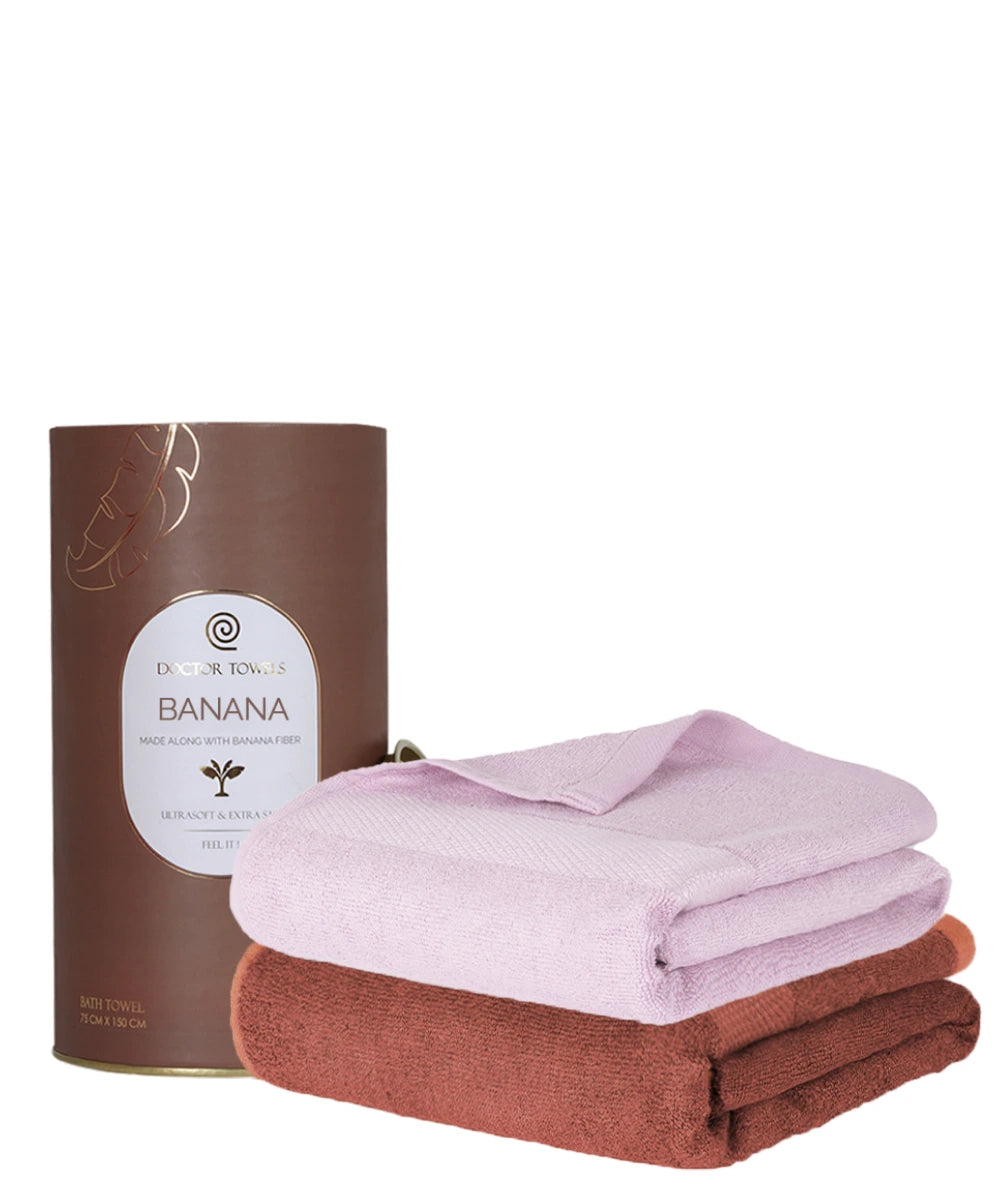 Banana Super Light Weight Terry Towels Gifting His & Her | 400 GSM