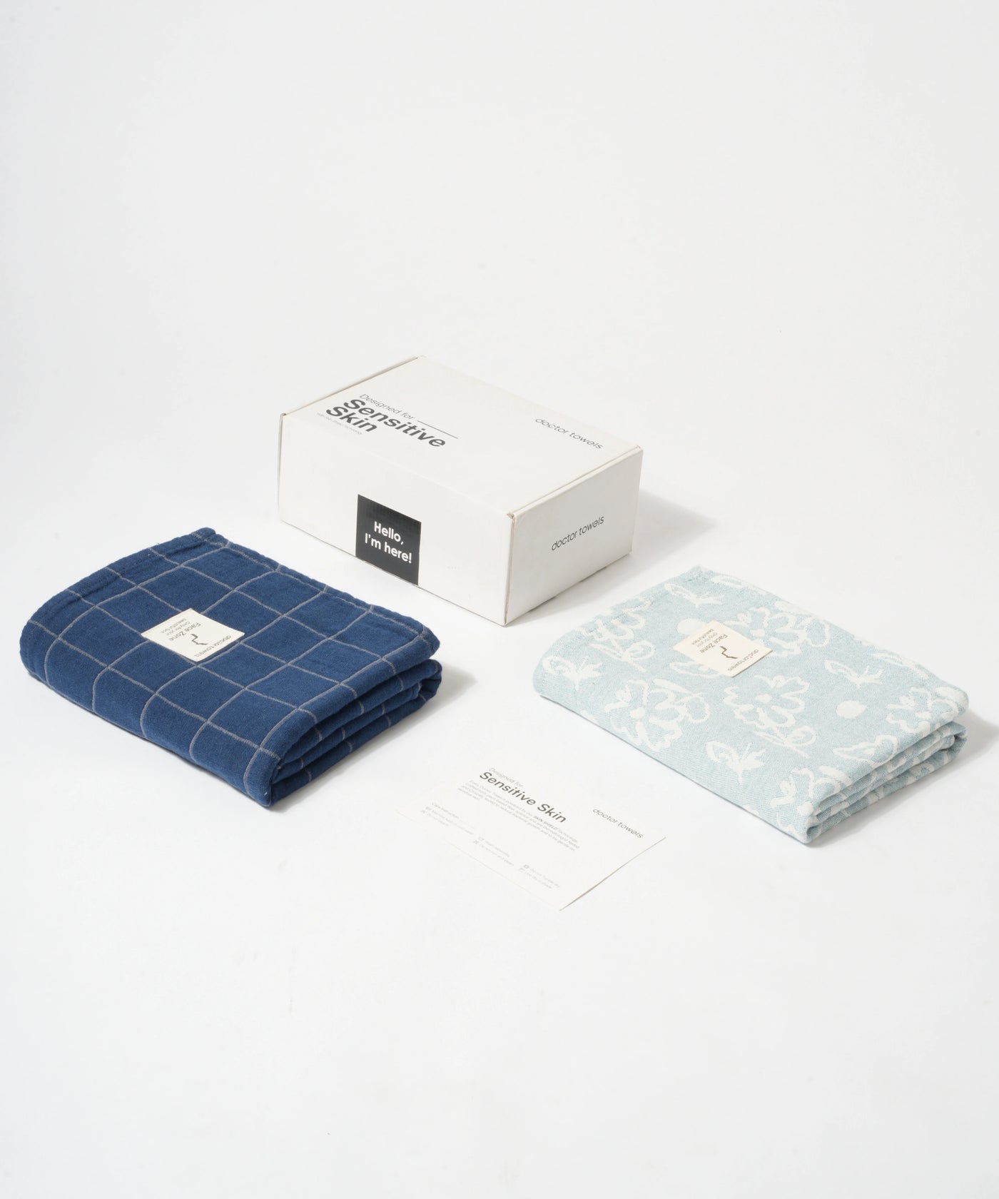 Best of Banana Bath Towel - Blue Combo - 75 x 150 cm , Set of 2