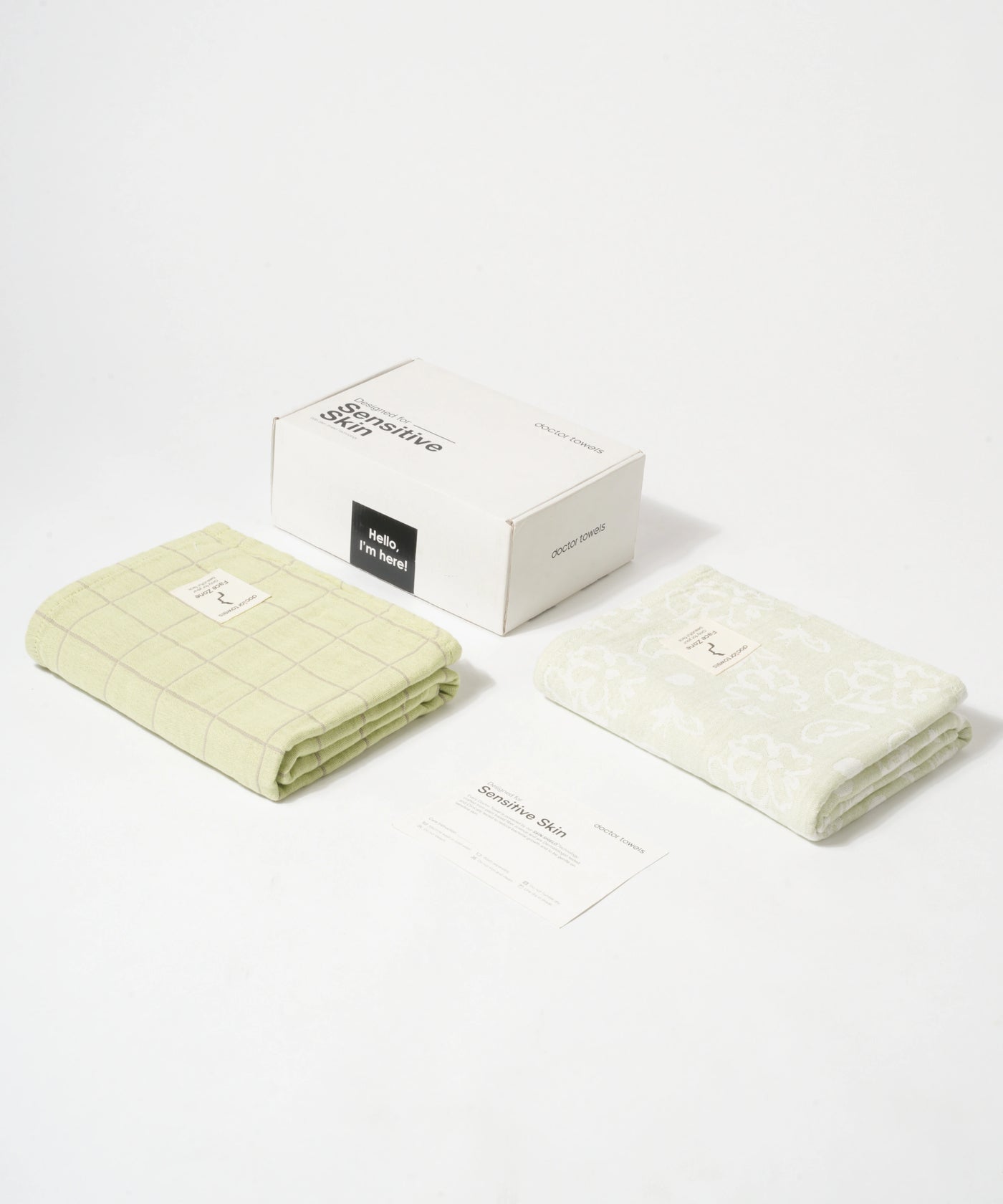 Best of Banana Bath Towel - Green Combo - 75 x 150 cm , Set of 2