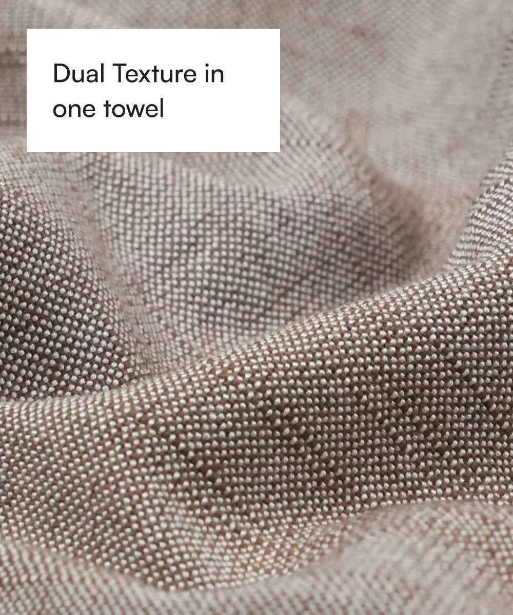 Bamboo Slub Bath Towels | 75 x 150 cm | Pack of 5