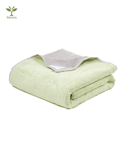Banana Terry Bath Towel - Dual Zones | 75 x 150 cm