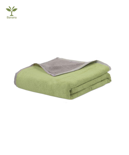 Banana Terry Bath Towel - Dual Zones , 550 GSM | 75 x 150 cm