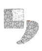 Banana Floral Bath Towel + Hair Towel Combo set