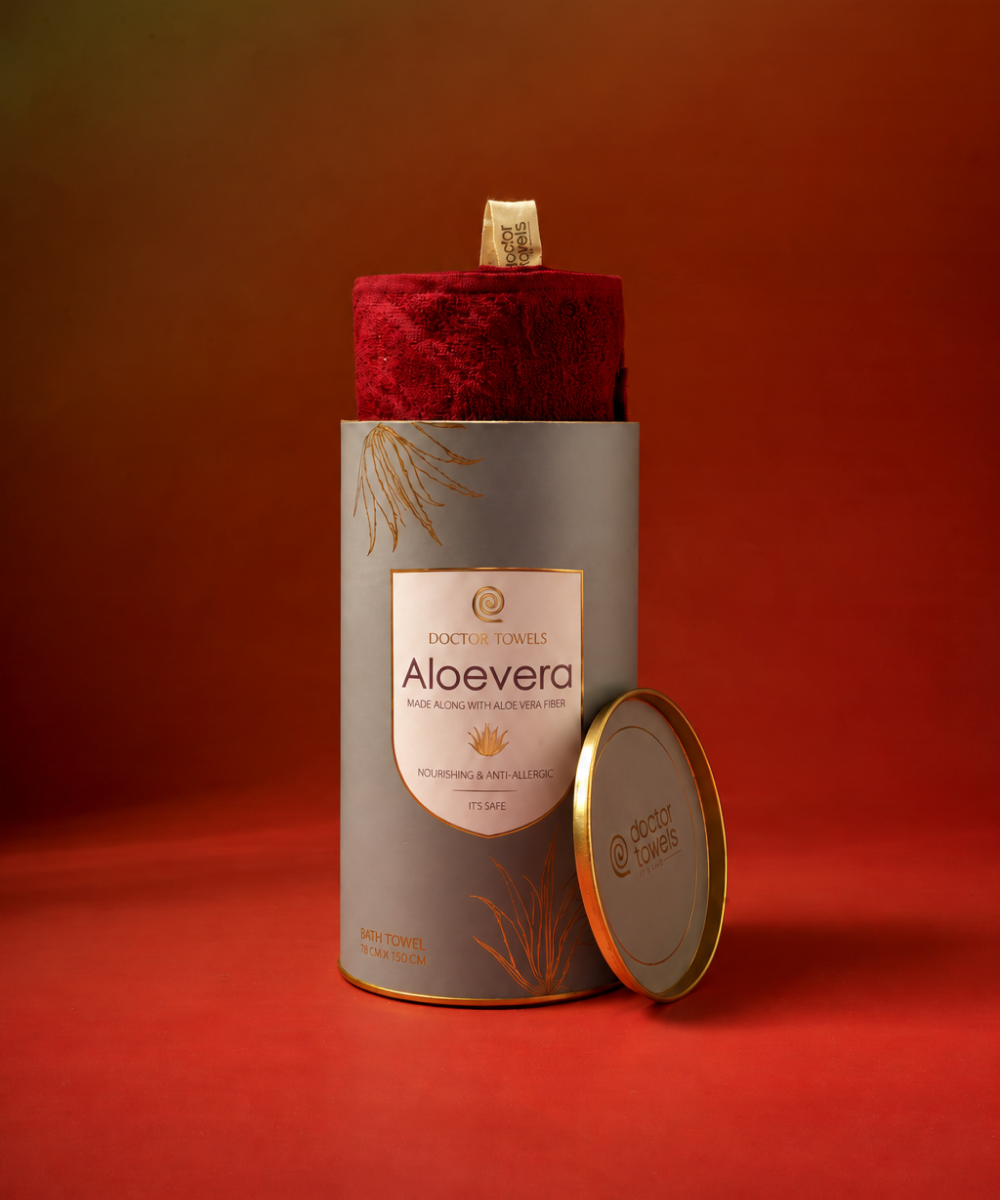 Alufern Terry Bath Towel X Gifting | 75 X 150 cm | 400 GSM | Canister Color May vary (According to availability)