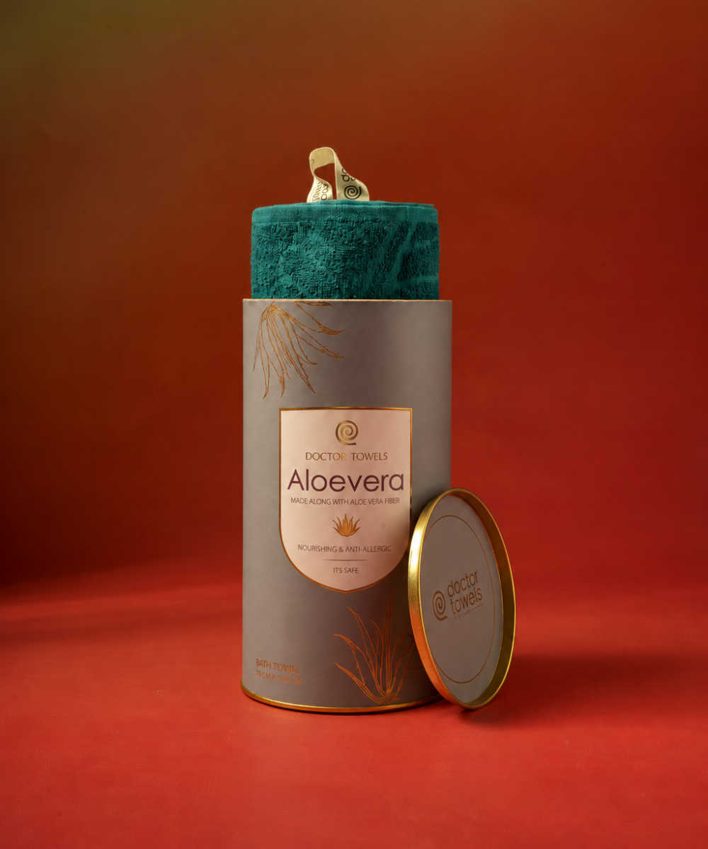 Alufern Terry Bath Towel X Gifting | 75 X 150 cm | 400 GSM | Canister Color May vary (According to availability)