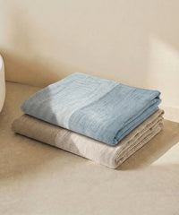 Bamboo Slub Bath Towels | 75 x 150 cm | Pack of 2 - Mens