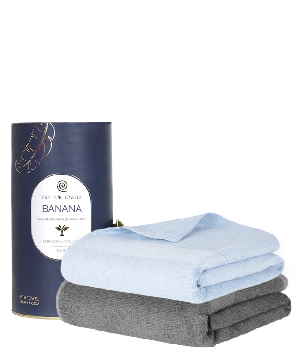 Banana Super Light Weight Terry Towels Gifting His & Her | 400 GSM