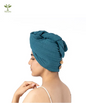 Banana Double Cloth Hair Towel | 350 GSM |  25cm x 65cm x 5 cm