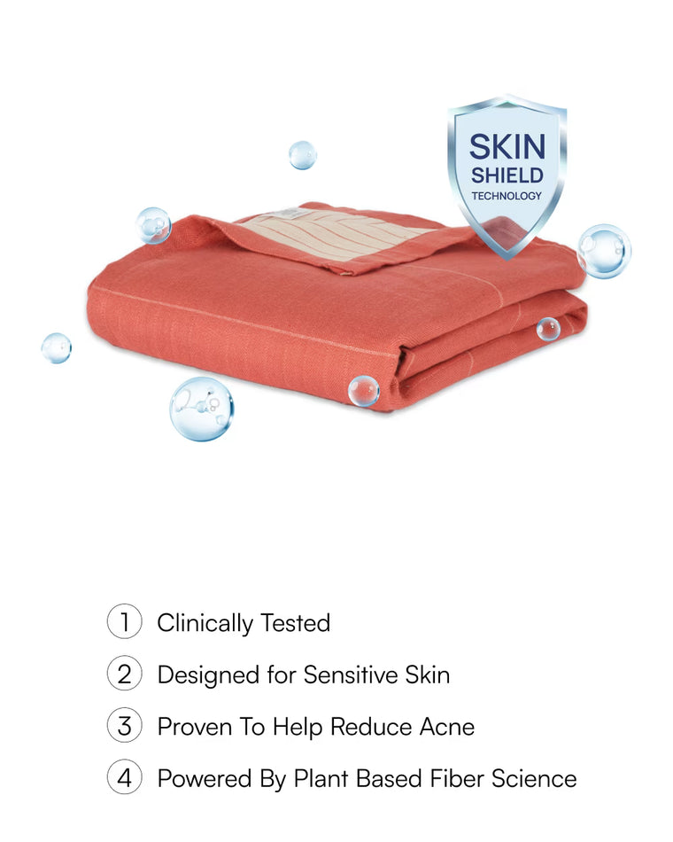 Aluvera Double Cloth Bath Towel | 330 GSM | 75 x 150 cm (Copy)