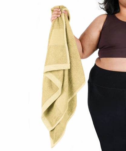 Banana Super Light Terry Bath Towels | 75 x 180 cm | Plus Size