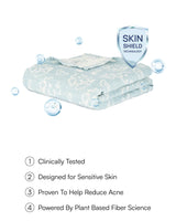 Banana Jacquard Floral Bath Towel - 210 GSM, 75 x 150 cm