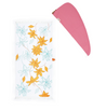 Sunlit Bloom Bath Towel + Banana Desert Rose Hair Towel Combo