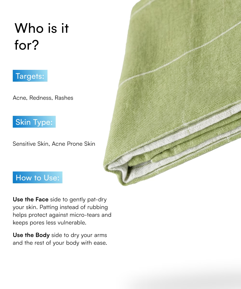 Aluvera Double Cloth Face Assorted Towel | 300 GSM | 30 x 30 cm - Pack of 4