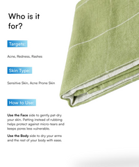 Aluvera Double Cloth Face Assorted Towel | 300 GSM | 30 x 30 cm - Pack of 4