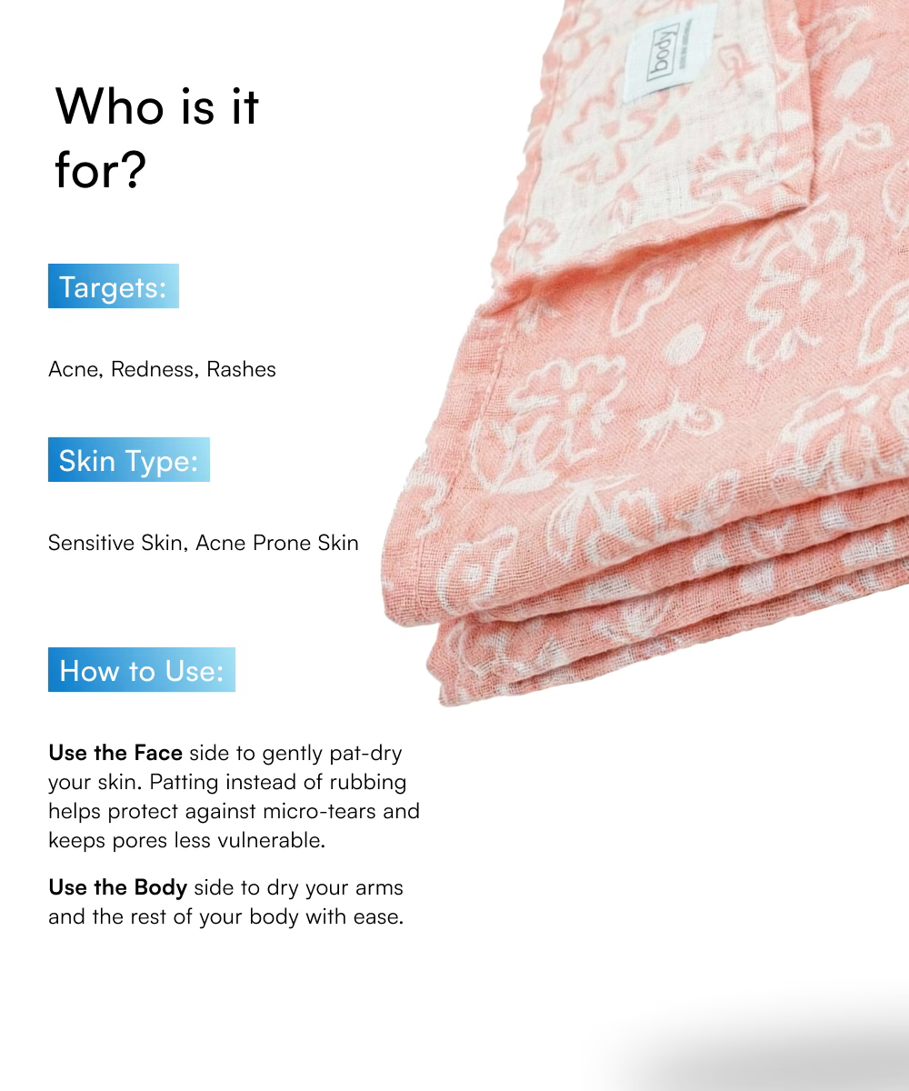Banana Jacquard Floral Bath Towel 