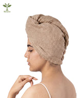 Banana Terry Hair Towel | 400 GSM | 22 x 65 x 5