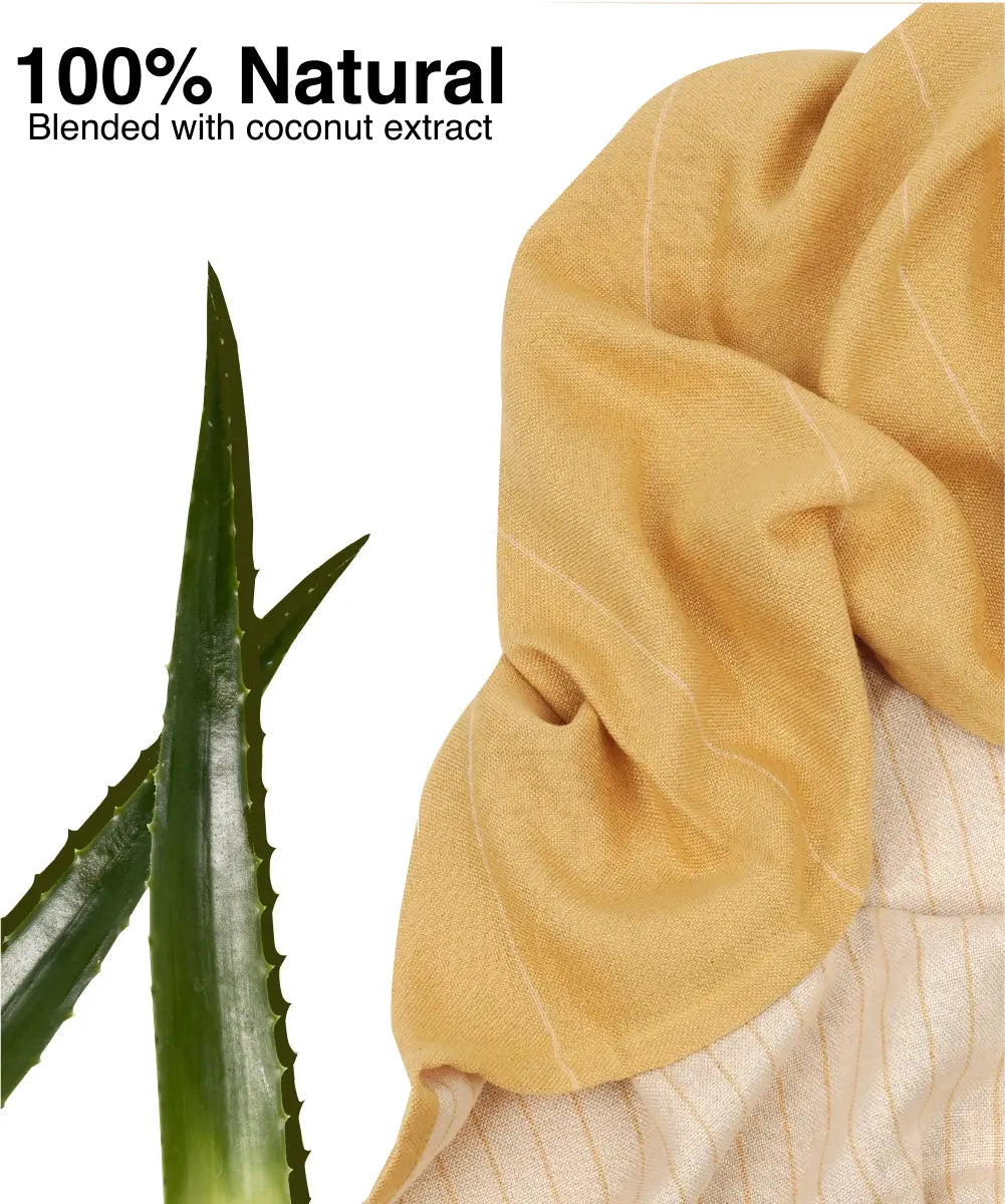 Aluvera Double Cloth Bath Towel | 330 GSM | 75 X 150 cm