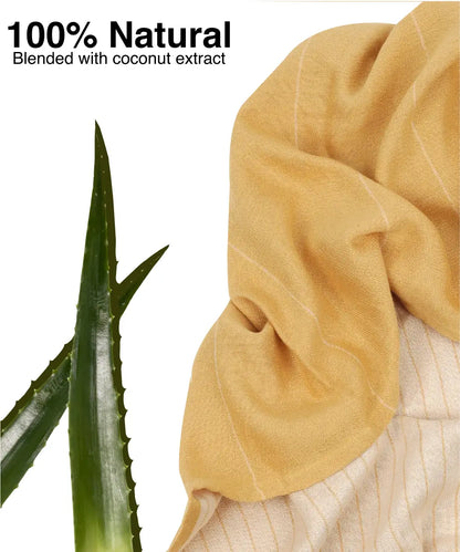 Aluvera Double Cloth Bath Towel | 330 GSM | 75 X 150 cm