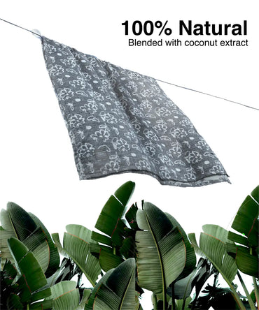 Banana Jacquard Floral Bath Towel | 210 GSM | 75 X 150 cm