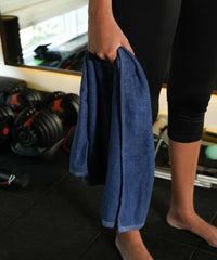 Banana Terry Gym Towel | 400 GSM | 40 X 90 cm