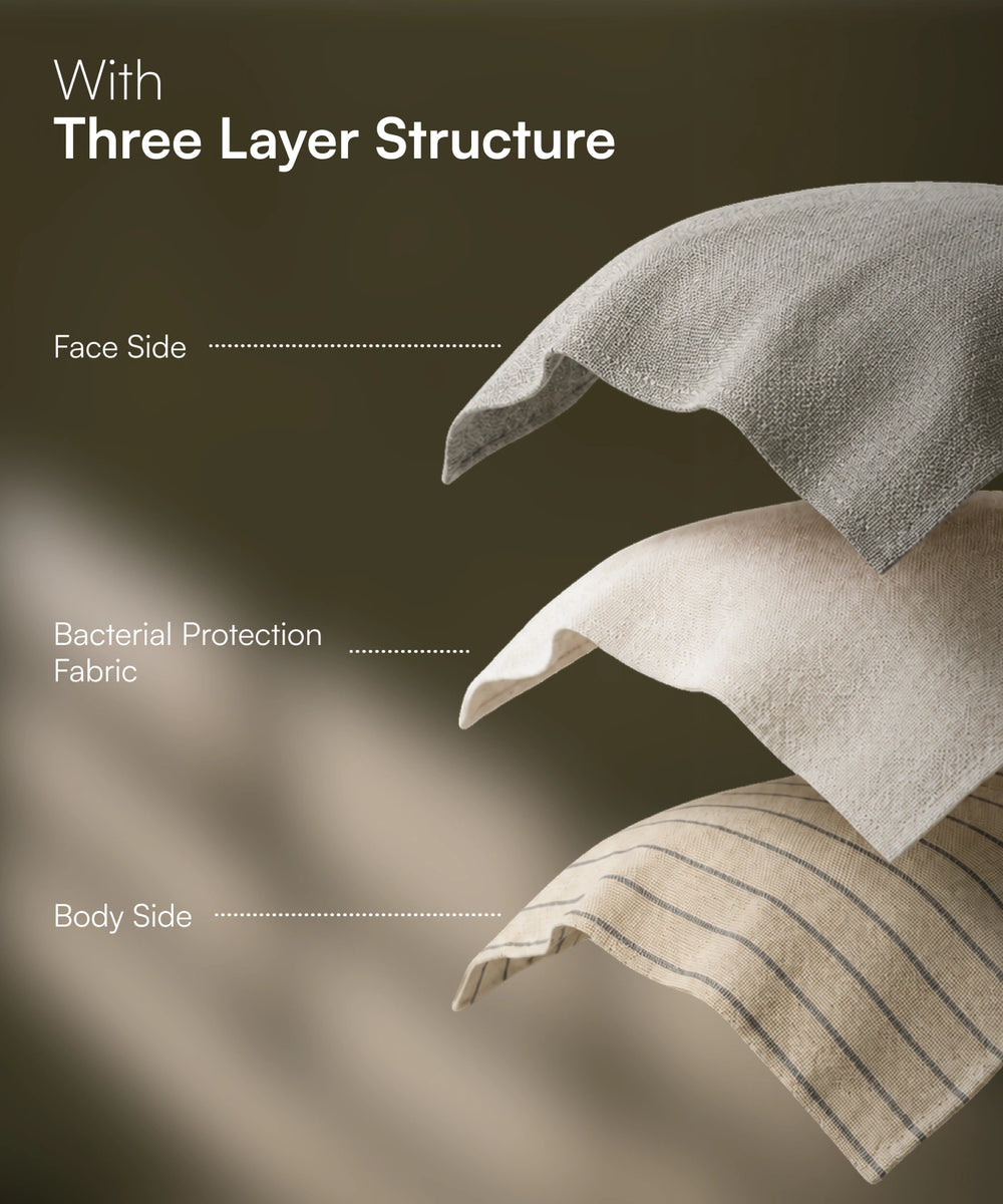 Aluvera Double Cloth Bath Towel | 330 GSM | 75 x 150 cm